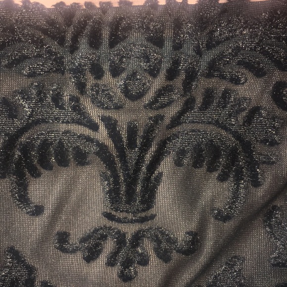 Raised Velvet Leotard - Picture 7 of 8